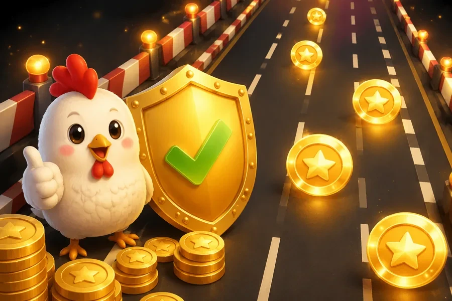 Chicken Road sur mobile, dans le navigateur